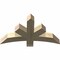Ekena Millwork Alberta Rough Sawn Timber Gable Bracket, Douglas Fir, 36"W x 21"H x 4"D x 4"F, 14/12 Pitch GBW036X21X0404ALB00RDF - alternate 5